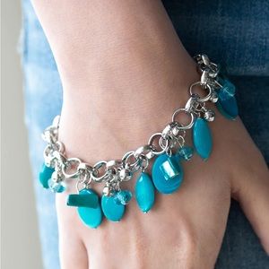 ❤️‍🔥5/$25❤️‍🔥 Seashore Sailing Blue Bracelet